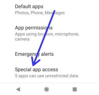 Посебан приступ апликацији у андроид П 9.0