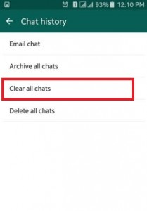 Како обрисати ВхатсАпп податке у андроид-у
