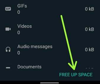 Ослободите простор на ВхатсАпп Андроиду